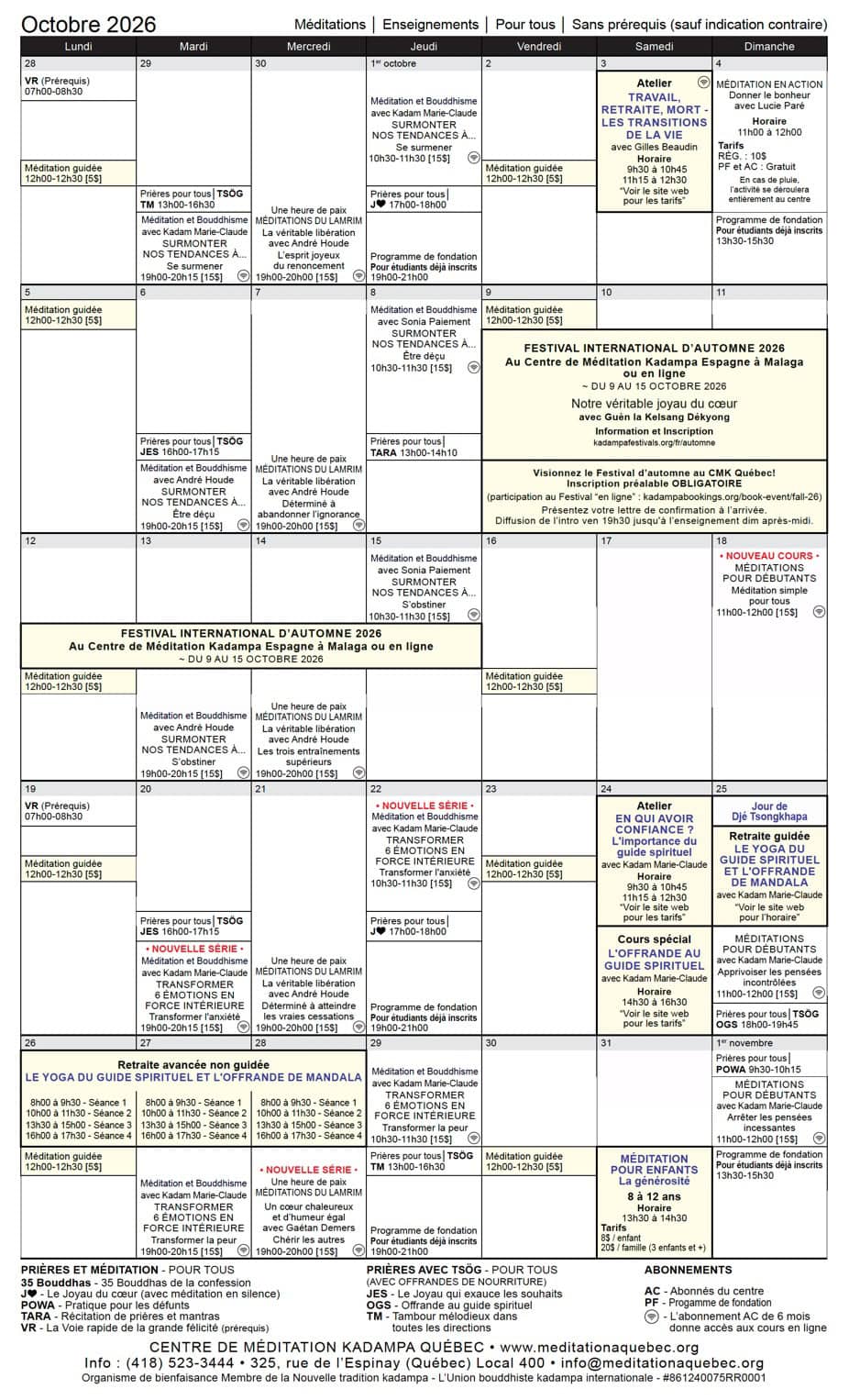 Calendrier octobre 2026 v3